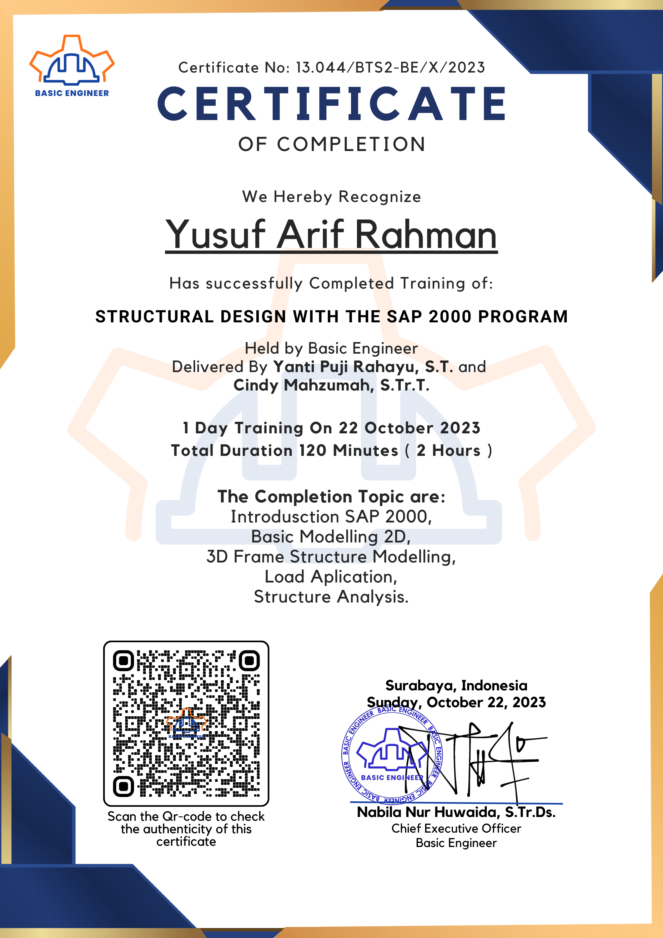 AI Certificate